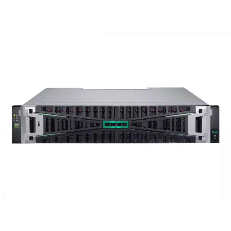 HPE MSA 2070 SFF 2x16Gb FC 4-port Controller 12x1.92TB SSD 4x16Gb SFP FC XCVR 23TB Storage Array