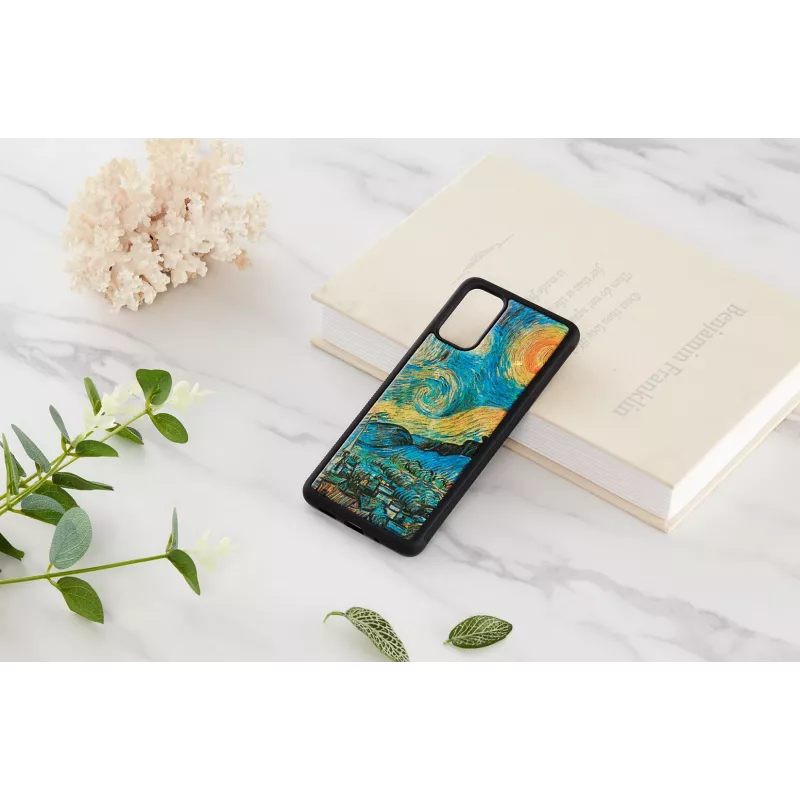 Protective phone case iKins for Samsung Galaxy S20+ — starry night black
