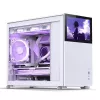 PC case Jonsbo D31 STD White — Midi Tower, steel, tempered glass, Micro-ATX/ITX/DTX, 2×2.5 inch + 1×3.5 inch, GPU up to 400 mm, CPU cooler 168 mm