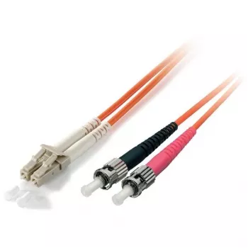 Equip LC/ST Fiber Optic Patch Cable, OS2, 5.0m, 5 m, OS2, LC, ST