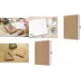 Notebook Sigel JN843 Pure Pink A5 blank pages brown-pink cover