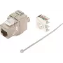 Keystone module ShiverPeaks S/CONN 75004 Flat Metallic RJ-45