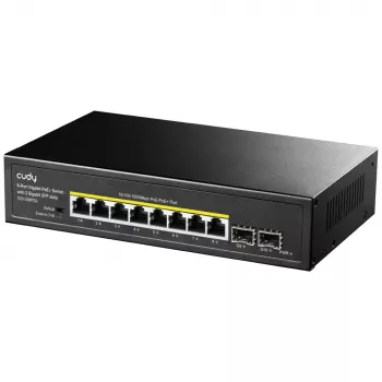 Unmanaged Switch Cudy GS1008PS2 Gigabit Ethernet 8 Ports PoE