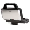Sandwich maker Adler AD 3043, 1300 W, non-stick plates, 2 sandwiches, 285×152 mm cooking surface, black