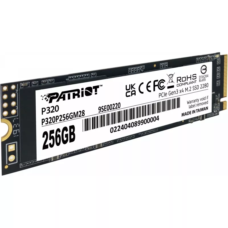 SSD Drive Patriot P320 256GB M.2 2280 PCIe 3.0 x4 NVMe