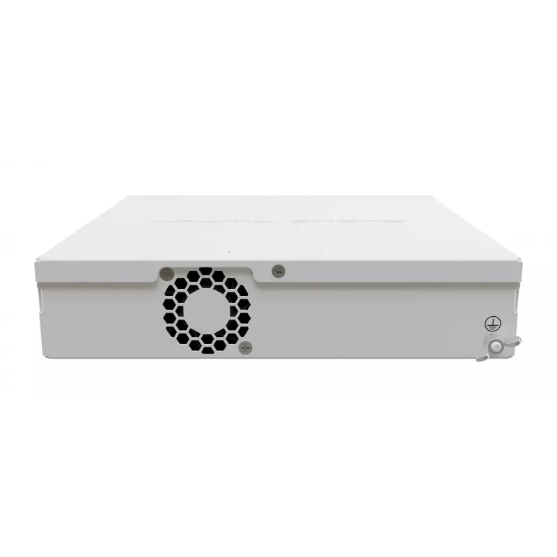 Managed L3 switch MikroTik CRS310-8G+2S+IN — 8× 2.5G RJ-45, 2× SFP+, PoE, 1U rack-mount, White
