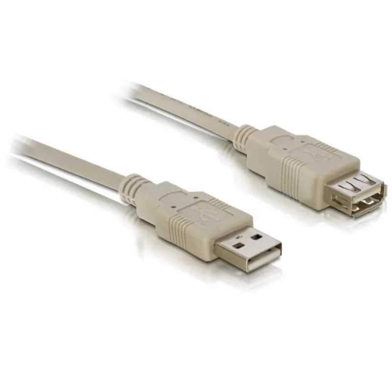 USB 2.0 Extension Cable DeLOCK 82240 3m Grey