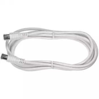 Axing SAK 151-00 Coaxial Cable White