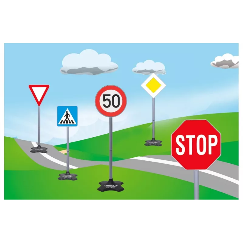 Toy traffic signs set Jamara 460257