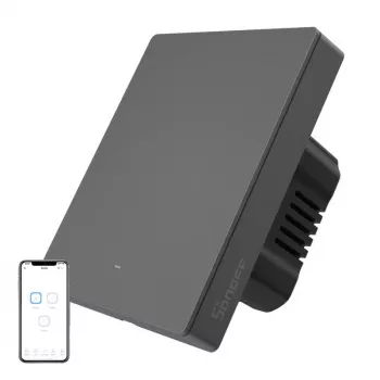 Wall switch Sonoff M5-1C-80 Wi‑Fi — single‑pole smart switch for in‑wall installation, 1 channel