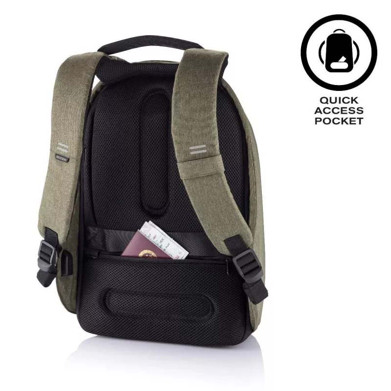 XD-Design Bobby Hero Small backpack Casual backpack Green PU leather