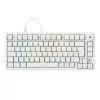 Keyboard Sharkoon SGK25 75% QWERTZ USB Wired RGB LED White