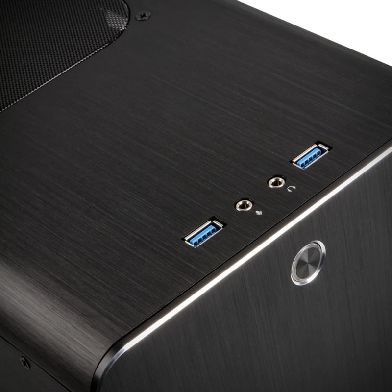 RAIJINTEK METIS PLUS ALS Mini-ITX Enclosure - black - Enclosure - Mini-ITX