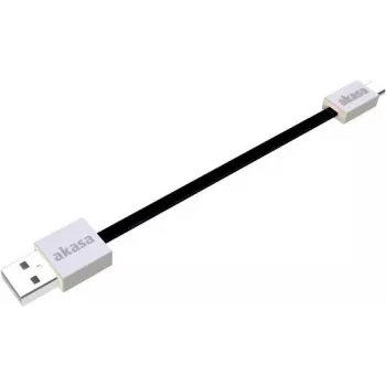 USB Cable Akasa 0.15m USB 2.0 A/Micro-B