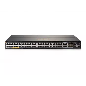 HPE Aruba Networking 2930M 48G POE+ 1-Slot - Switch - L3 - Managed - 44 x 10/100/1000 (PoE+) + 4 x Combo Gigabit-SFP - rack-mountable - PoE+ - without Power Supply (1440 W)