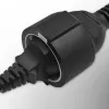 Power adapter QOLTEC 53906 IEC 320 C14 to SCHUKO 16A 250V