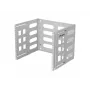 Wall-mount 19 inch rack LANBERG 8U, depth 497×400/240 mm, gray