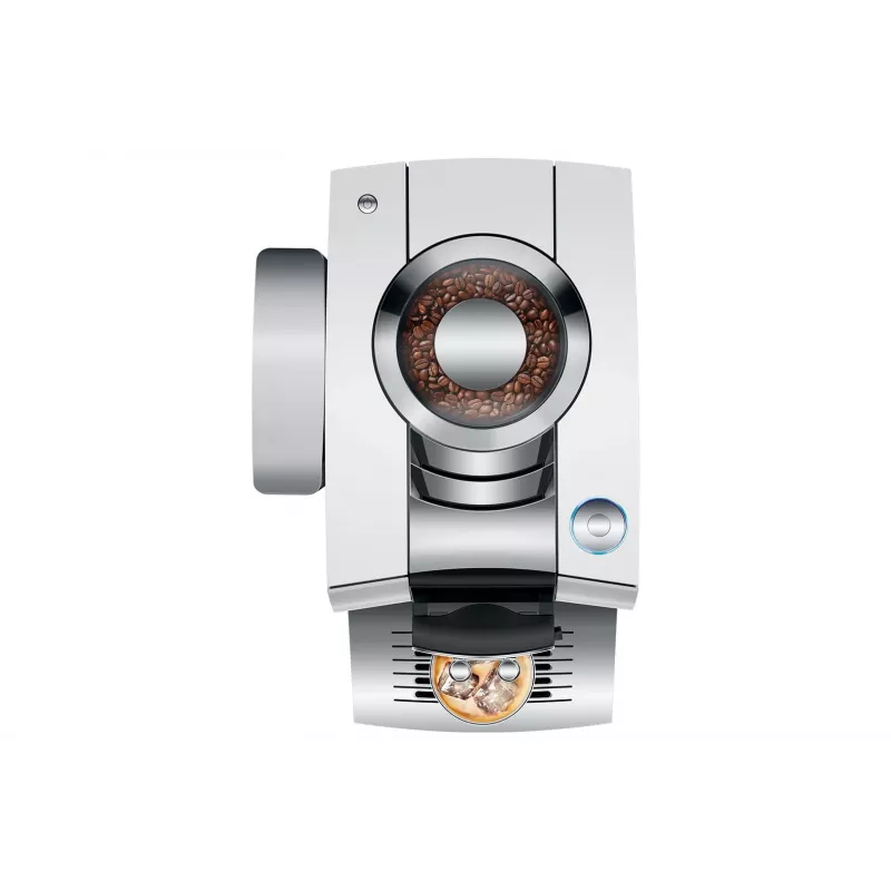 Fully‑automatic espresso machine JURA Z10 (EB) — 2.4 L water tank, built‑in grinder, 1450 W, aluminium/white