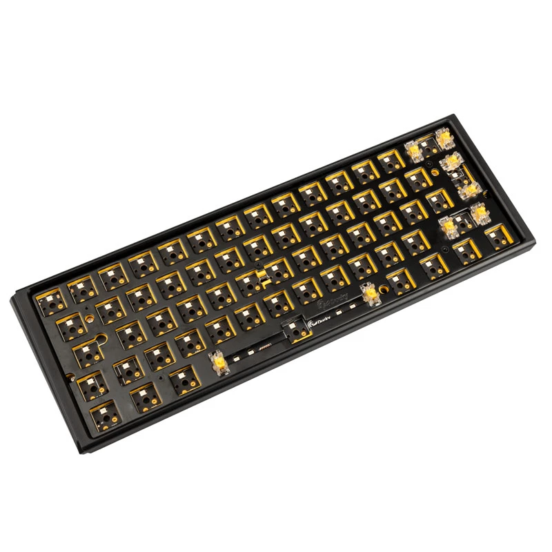 Ducky One 3 Hot-Swap Barebone Mini keyboard Gaming USB US English Black