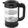 Electric kettle JATA 1.2 L 1500 W Black Transparent