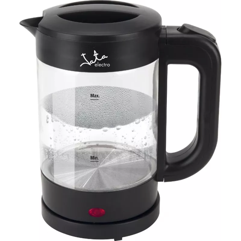 Electric kettle JATA 1.2 L 1500 W Black Transparent