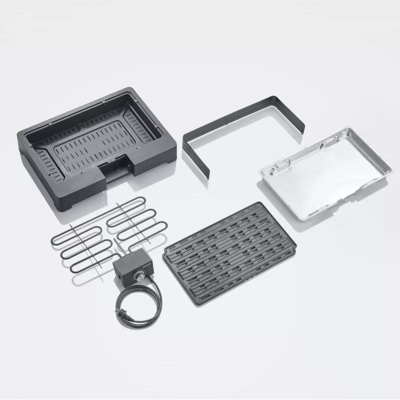 Electric Grill Severin PG 8568 2200 W Black Rectangular Cooking Surface