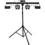 LED Laser Bar Set EUROLITE KLS PRO FX with M-4 Speaker Stands lighting system