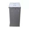 Wall mounted rack Extralink Rackmount cabinet 18U 600x600 Grey key lock