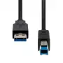 USB 3.2 Gen1 A to B cable ProXtend USB3AB-0005, 5 m, USB 3.2 Gen1 (up to 5 Gbps)