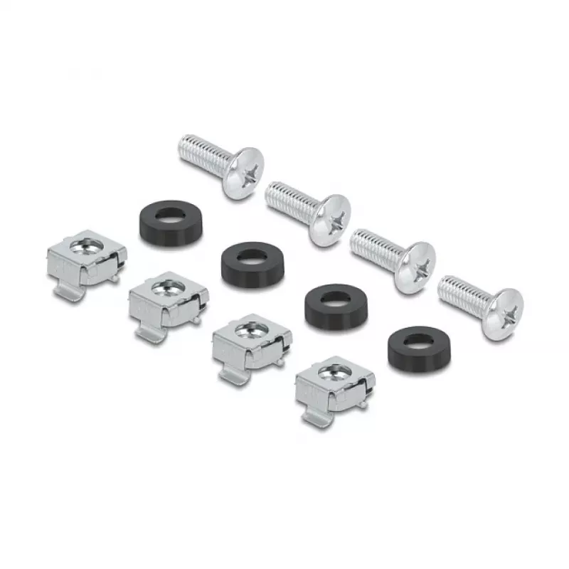 Rack accessory DELOCK 67320 — metal cover strip, black, 1 pc