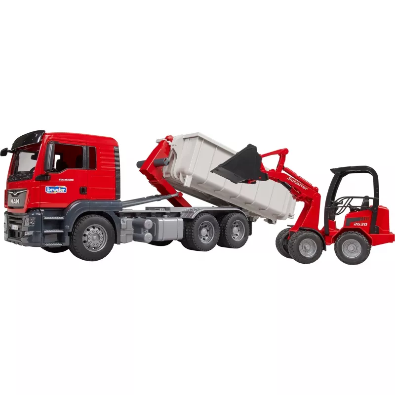 Truck & track set BRUDER MAN TGS Truck Multicolour