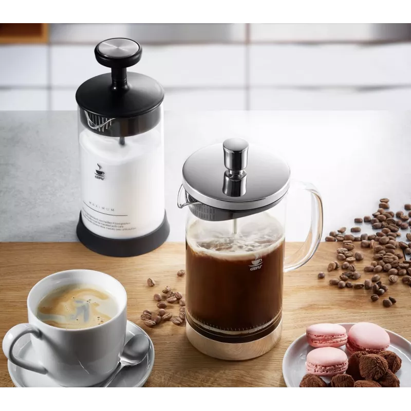 Coffee press GEFU Diego 1000 ml stainless steel heat-resistant