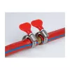 Butterfly Clamp DeLOCK 400 SS 16 - 25 mm 5 pieces red