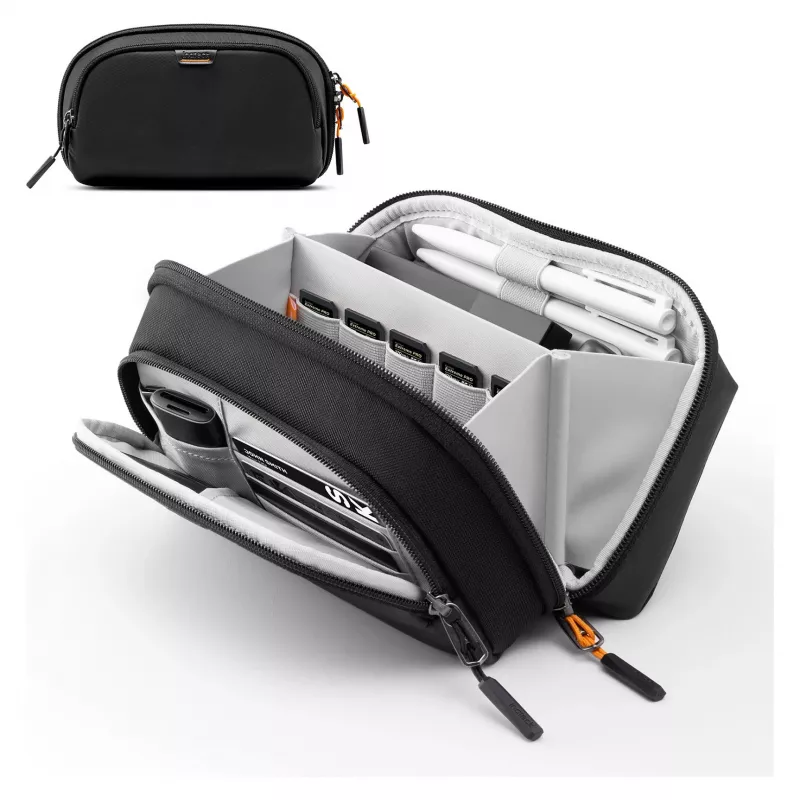Cable Bag Inateck AB03011 Black — organizer pouch 23.5×14×9.5 cm