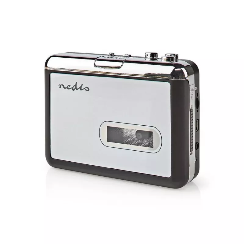 cassette converter Nedis ACGRU100GY USB / 3.5 mm USB/battery powered Grey