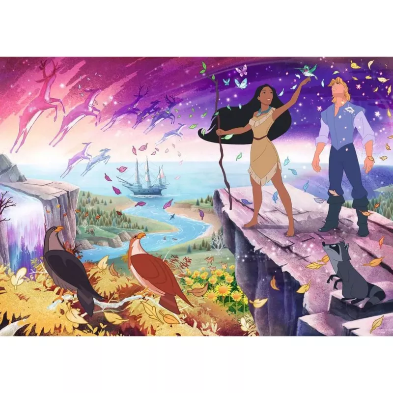 Jigsaw Puzzle Ravensburger Disney Collector's Edition Pocahontas 1000 pieces, 1000 pcs