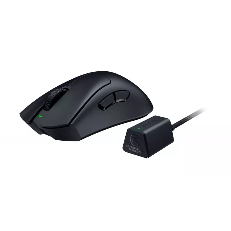 Razer DeathAdder V3 Pro Wireless Gaming Mouse with HyperPolling Dongle, Black
