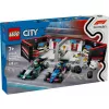 LEGO CITY 60444 F1 Garage & Mercedes-AMG & Alpine Cars