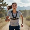 Chest harness smartphone holder MACLEAN MC-294 adjustable fit lightweight for hands-free use