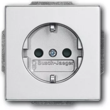 BUSCH JAEGER 2013-0-5272 - CEE 7/3 - 2P+E - Silver - 250 V - 16 A - 63 mm
