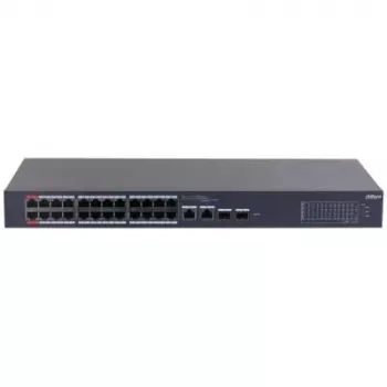 Dahua Technology DH-CS4226-24ET-375 network switch Managed L2 Gigabit Ethernet (10/100/1000) Power over Ethernet (PoE) Black