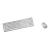 CHERRY DW 9100 SLIM keyboard Mouse included Universal RF Wireless + Bluetooth Czech, Slovakian Silver