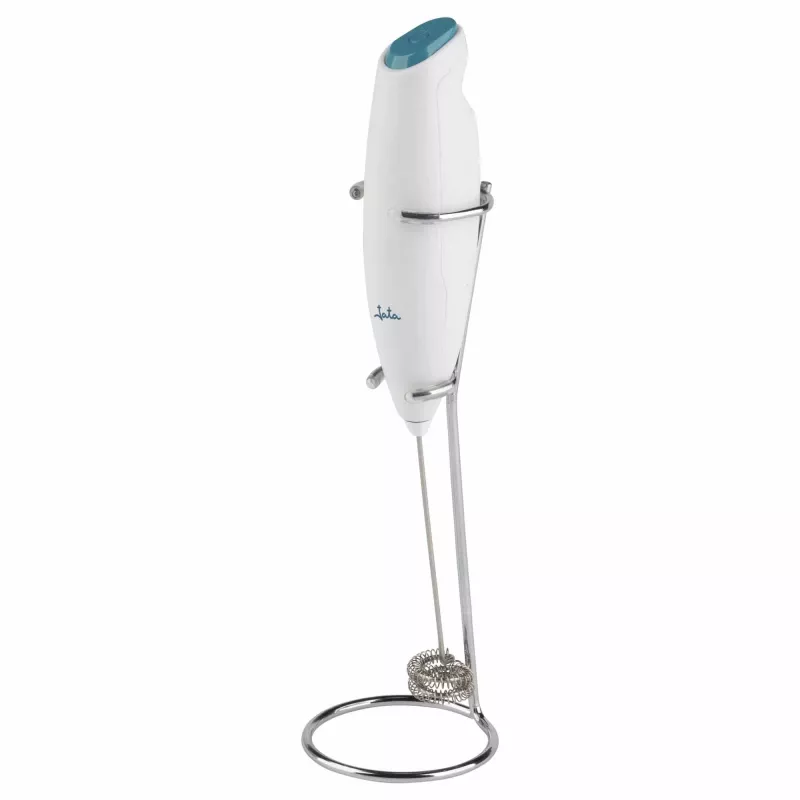 Automatic Milk Frother JATA JEES1111 Blue White Battery Operated