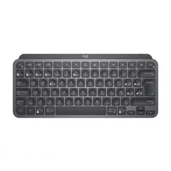 Logitech MX Keys Mini for Business - Keyboard - backlit - Wireless - Bluetooth LE - QWERTY - Spanish - Europa - Graphite (920-010603)