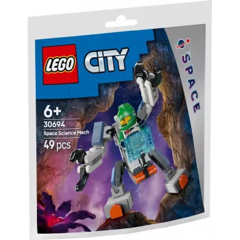 Construction Toy LEGO City Space Explorer Mech 30694 with movable arms and legs