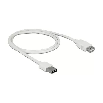 USB Cable DeLOCK 85199 USB 2.0 1m USB A White