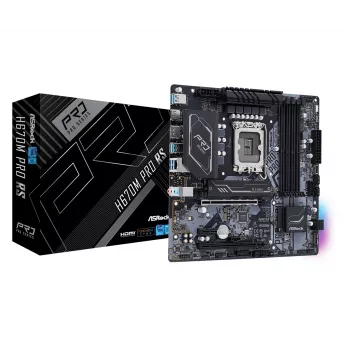 Motherboard ASRock H670M Pro RS Intel H670 LGA 1700 micro ATX