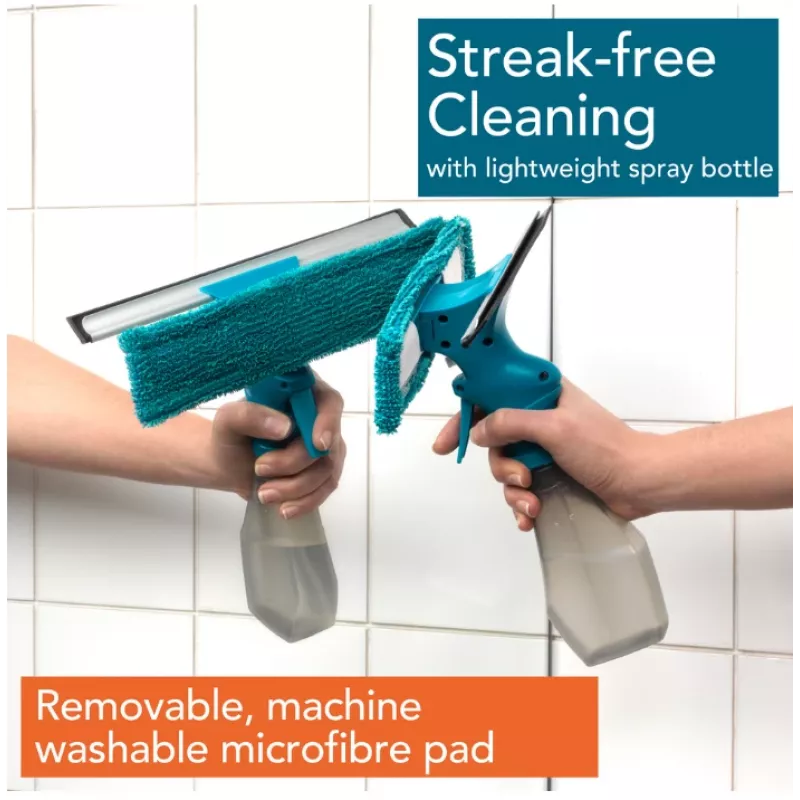Window cleaning 2-in-1 spray Beldray LA024275TQEU7 – spray and squeegee tool