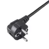 Akyga AK-PC-04A Power Splitter Cable CEE 7/7 to 2x IEC C13, 1.8 m, Black