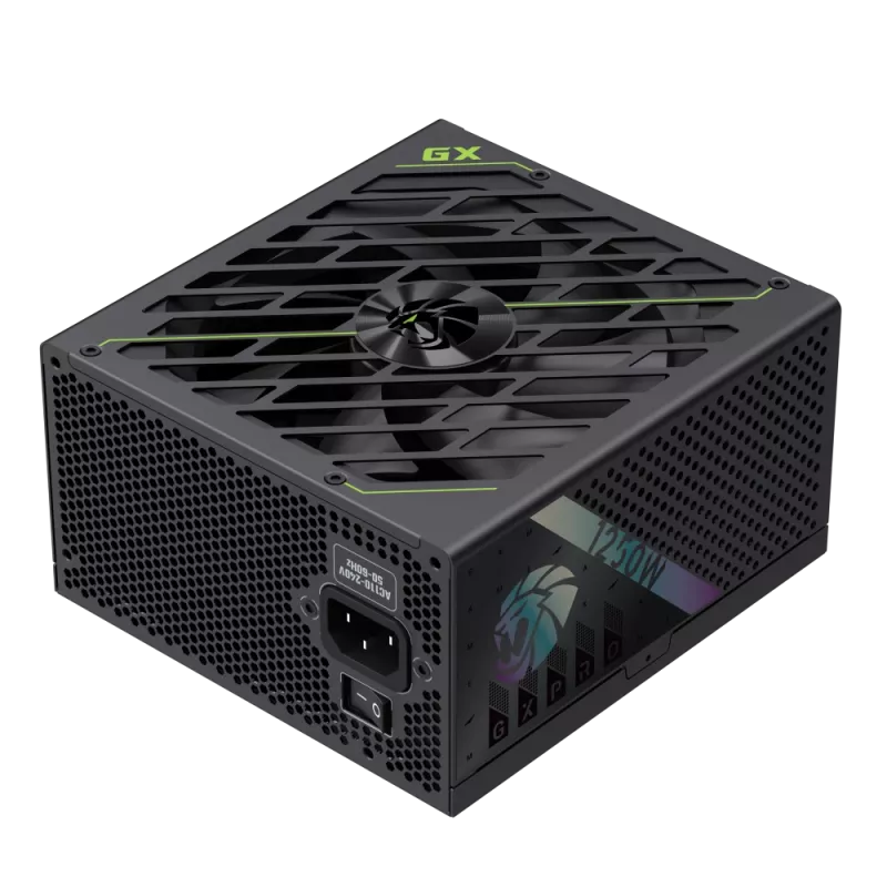 Gamemax Power Supply, 80 PLUS, Gold | GX PRO 1250G | 1250 W | Fully Modular